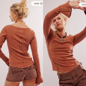 Free people We The Free Soul Sister Layering Top